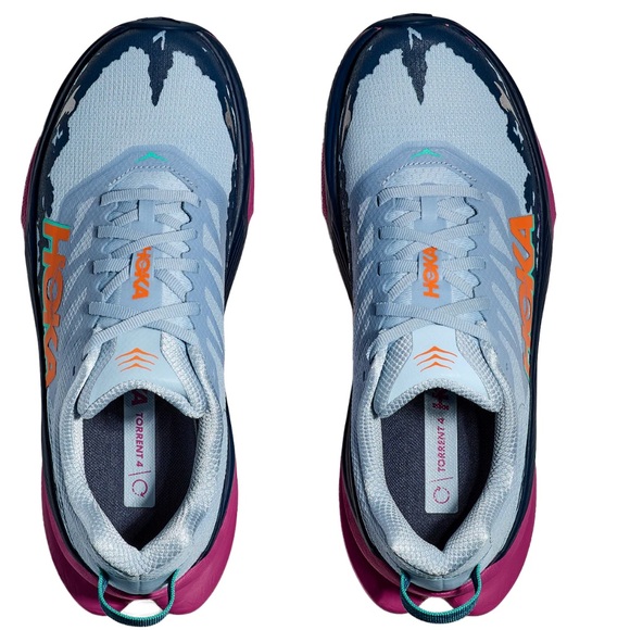 Hoka Shoes - Hoka Torrent4 ' Blue and Pink Sneakers